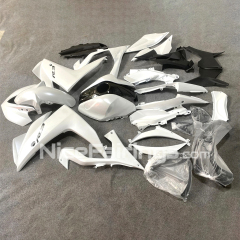 For YAMAHA 2013 2014 2015 2016 2017 2018 YZFR3 YZF R25 White ABS Plastic Monster Fairings Kit