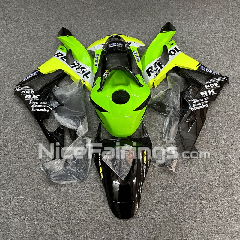 For HONDA 2007-2008 CBR600RR Fluorescent Yellow&Green Fairing set