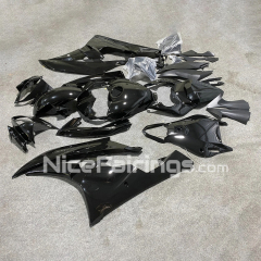 For YAMAHA 2006 2007 YZFR6 Glassy Black Injection Motorcycle Fairings Kit YZF R6
