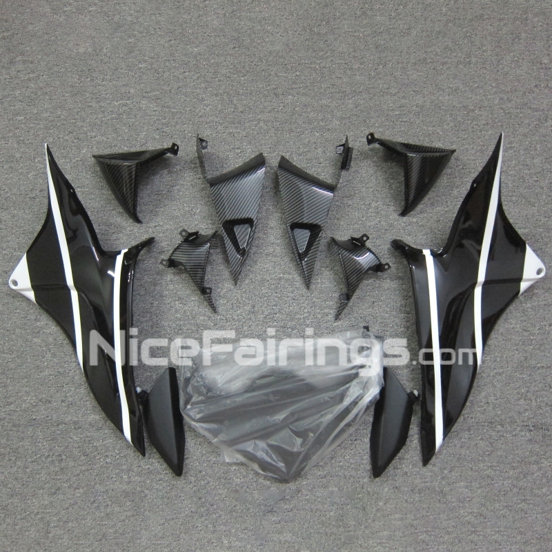 For HONDA 2007-2008 CBR600RR Repsol Black White Fairing set