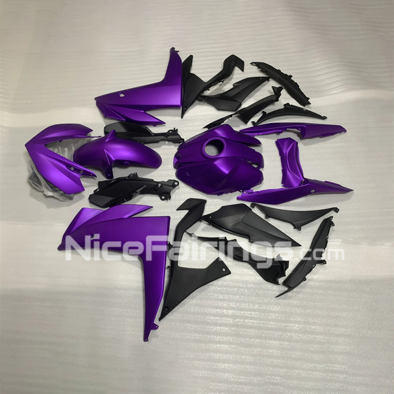 2013 2014 2015 2016 2017 2018 for YAMAHA YZFR3 YZF R25 Purple Motorcycle Fairings Kit