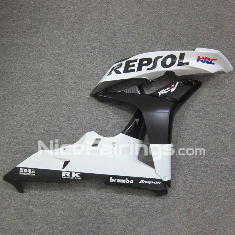 For HONDA 2007-2008 CBR600RR Repsol Black White Fairing set