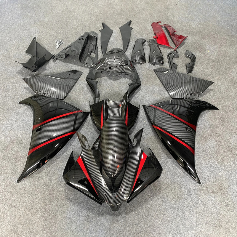 2009 2010 2011 2012 2013 2014 for YAMAHA YZFR1 YZF R1 Carbon Fibre Motorcycle Fairings Kit