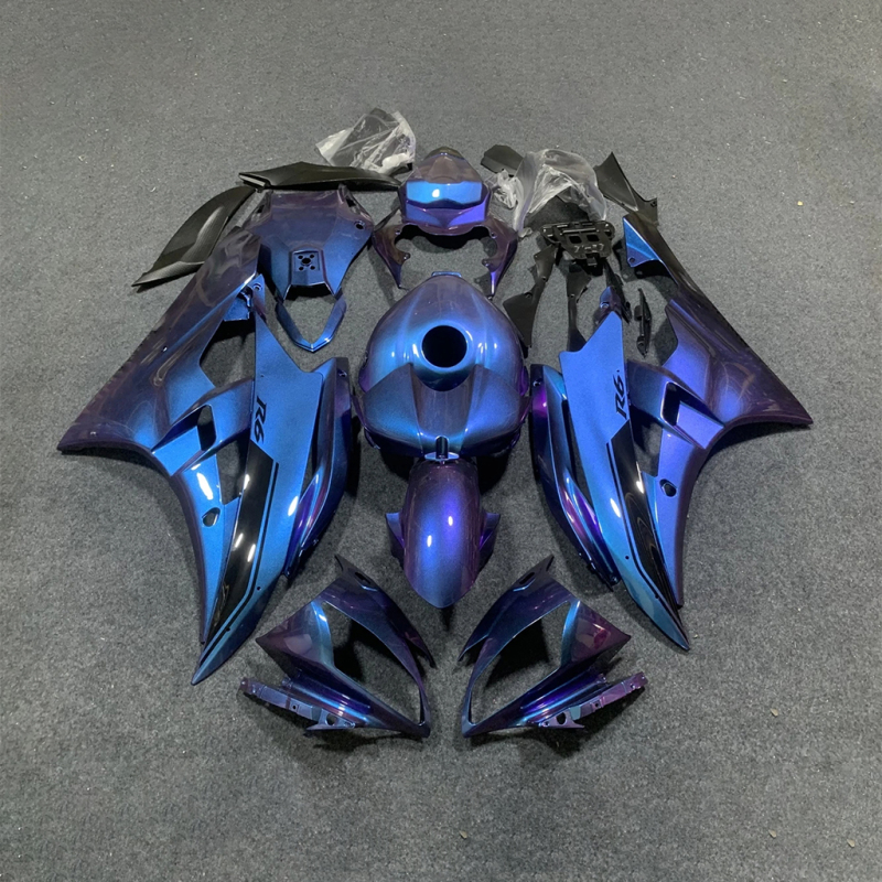 For YAMAHA 2006 2007 YZFR6 Chameleon Painted Injection Motorcycle Fairings Kit YZF R6