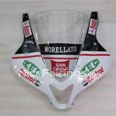 For HONDA 2007-2008 CBR600RR White Green Red Fairing set