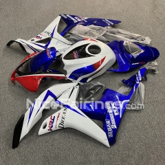 For HONDA 2007-2008 CBR600RR Blue White Fairing set