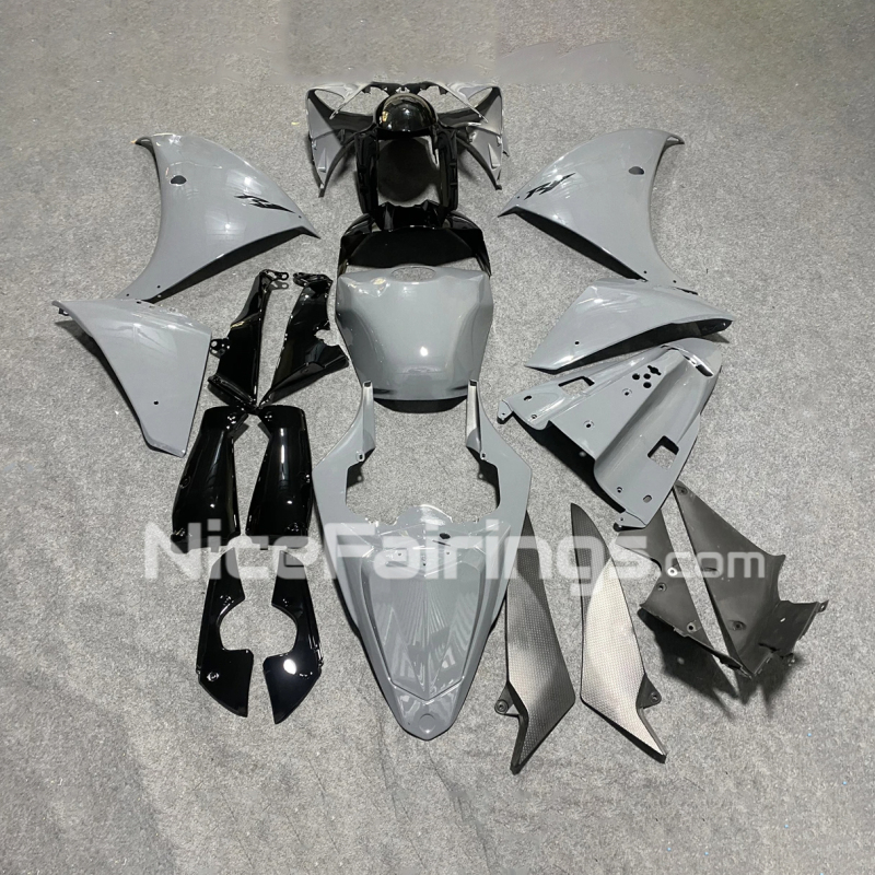 For YAMAHA YZFR1 YZF R1 2009 2010 2011 2012 2013 2014 Nardo Grey Fuel Tank Cover Motorcycle Fairings Kit