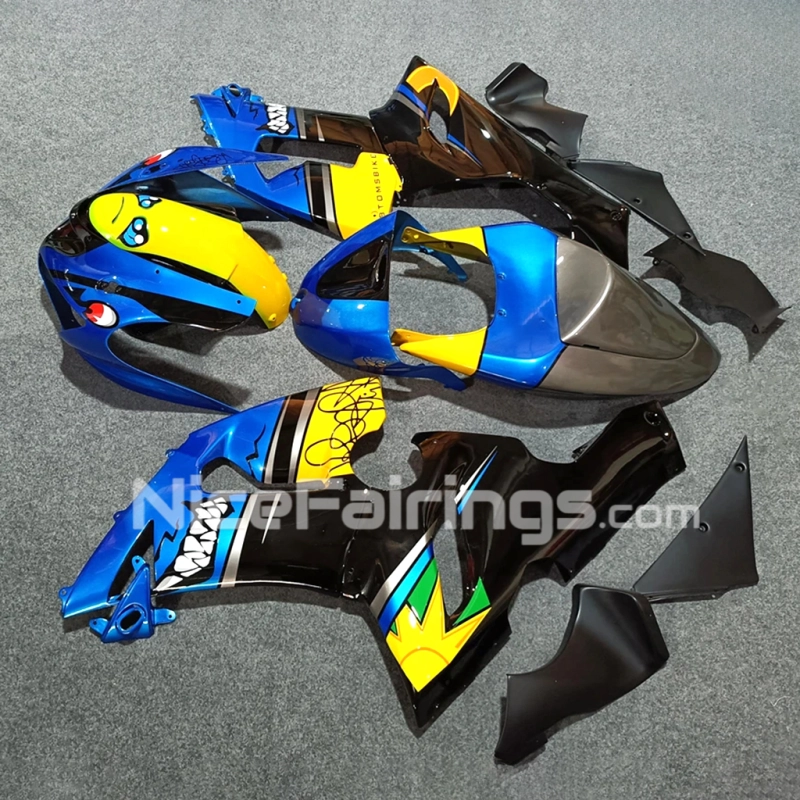 2005 2006 for Kawasaki 636 NINJA ZX6R Plastic Injection Body Set Fairing Kit