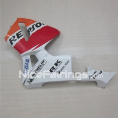 For HONDA 2003 2004 CBR600RR White Orange Fairing set