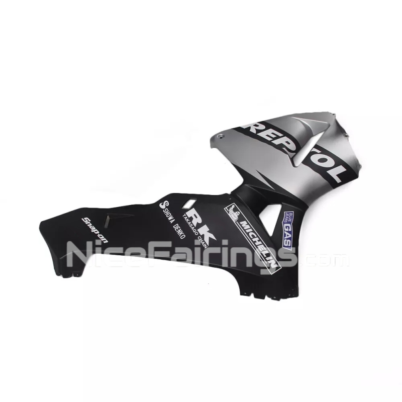 For HONDA 2005 2006 CBR600RR Matte Black Silvery Fairing set