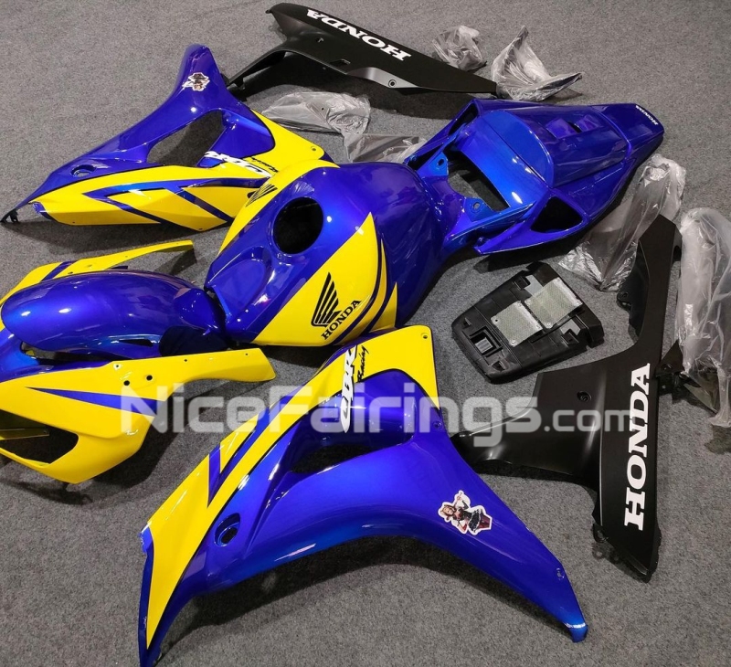 For Honda 2006-2007 CBR1000RR Yellow Blue Fairings