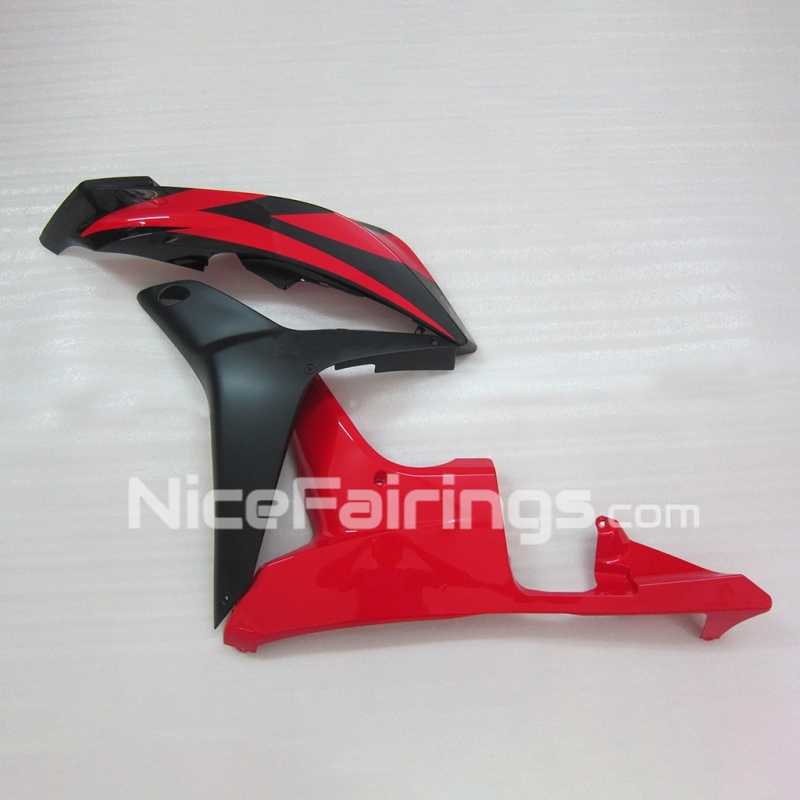 For HONDA 2007-2008 CBR600RR Red Black Fairing set