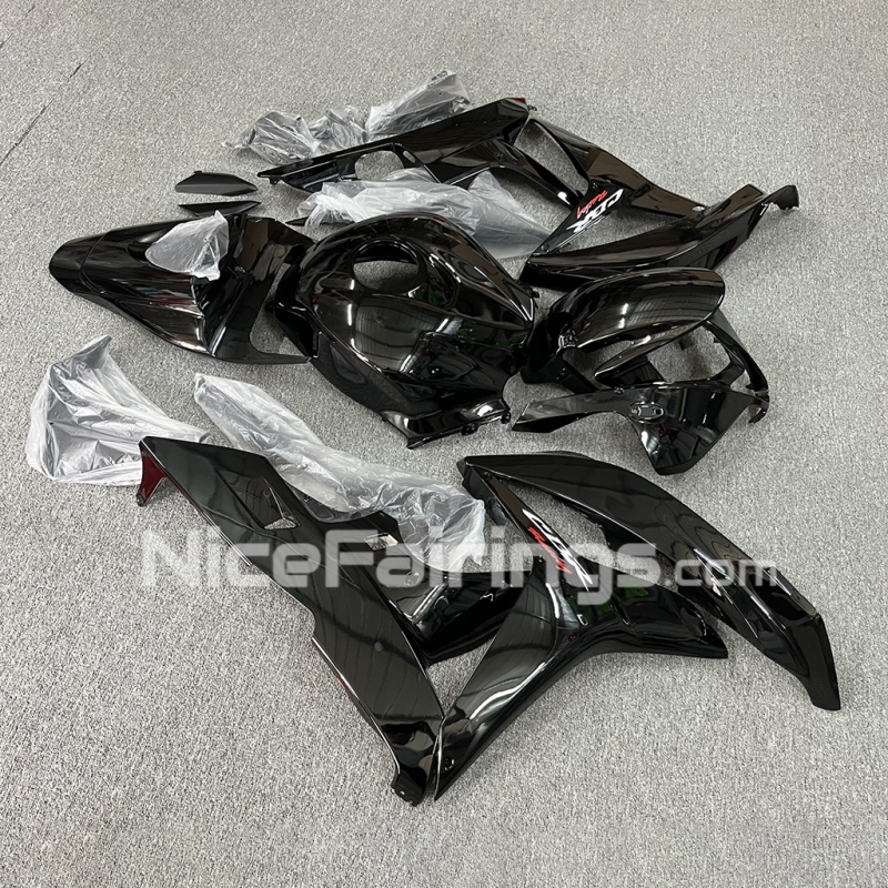 For HONDA 2007-2008 CBR600RR All Glossy Black Fairing set