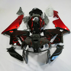 For HONDA 2005-2006 CBR600RR Red Flame Fairing set