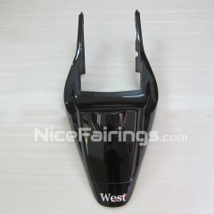 For HONDA 2003 2004 CBR600RR Black White West Fairing set