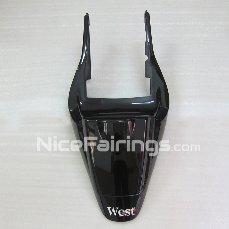 For HONDA 2003 2004 CBR600RR Black White West Fairing set