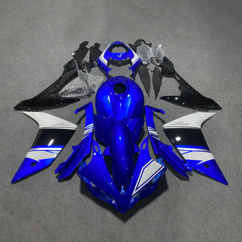 2007 2008 for YAMAHA YZFR1 YZF R1 Full Blue Fuel Tank Cover Motorcycle Fairings Kit