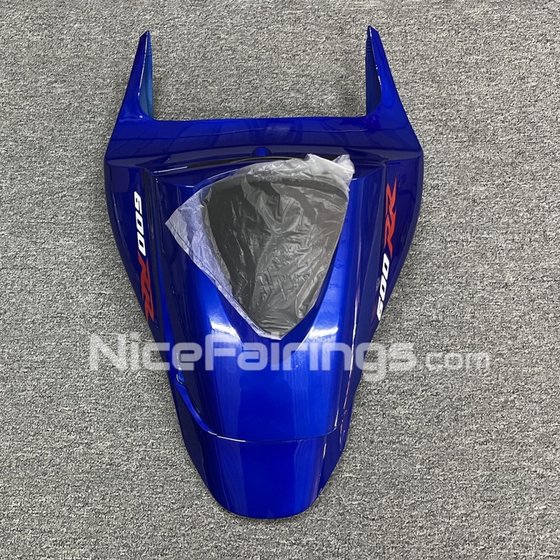 For HONDA 2007-2008 CBR600RR Blue White Fairing set
