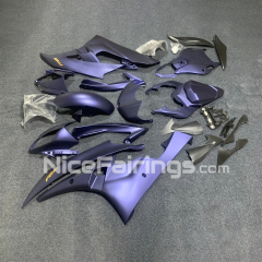 For YAMAHA 2006 2007 YZFR6 Matte Purple Injection Motorcycle Fairings Kit YZF R6