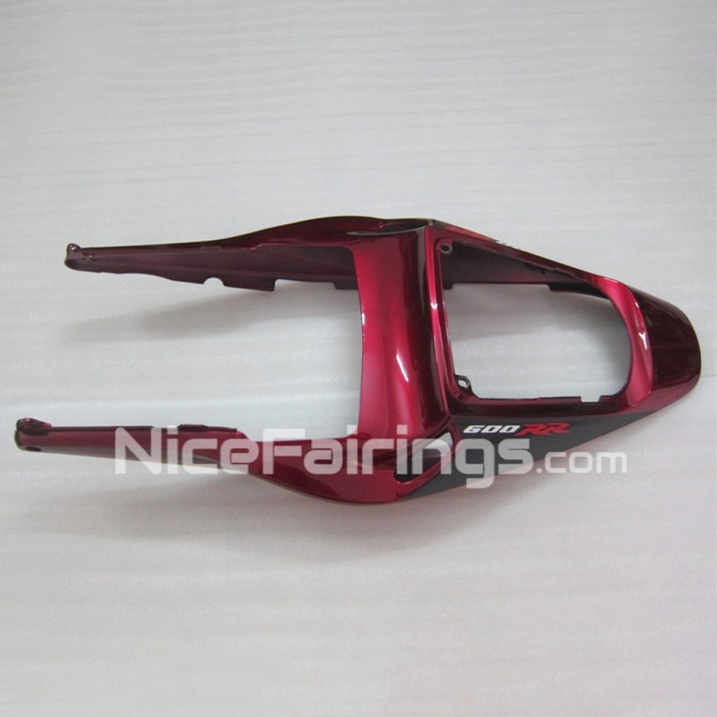 For HONDA 2003 2004 CBR600RR Matte Black Wine Red Fairing set