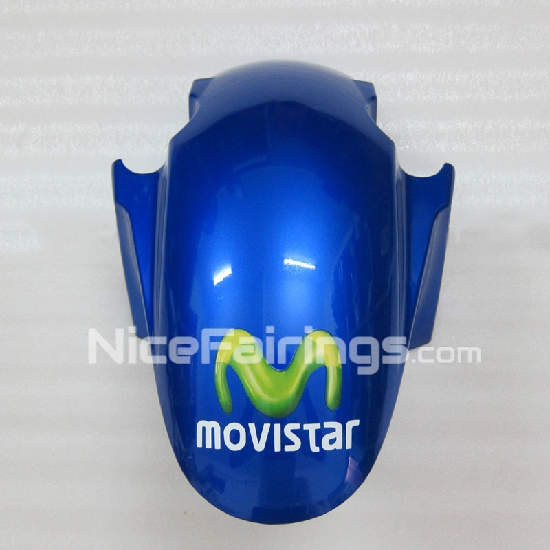 For HONDA 2003 2004 CBR600RR Movistar Blue Green Fairing set