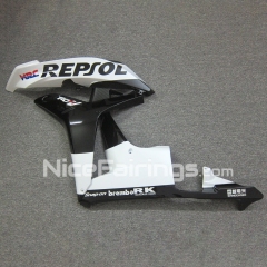 For HONDA 2007-2008 CBR600RR Repsol Black White Fairing set