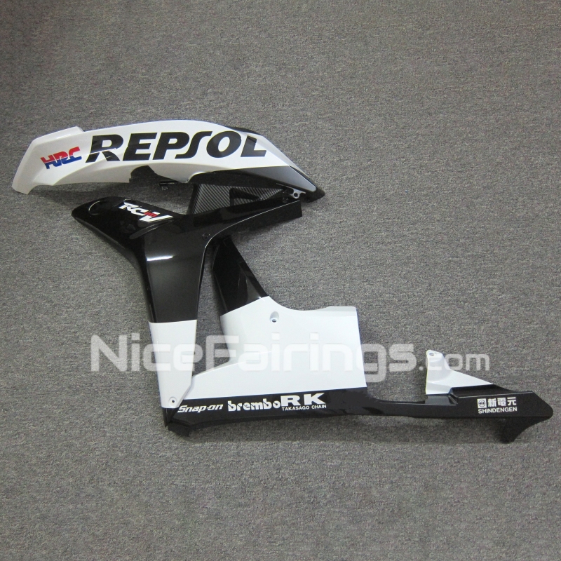 For HONDA 2007-2008 CBR600RR Repsol Black White Fairing set