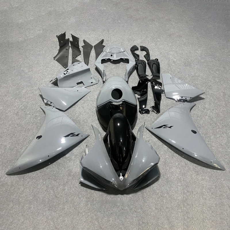 For YAMAHA YZFR1 YZF R1 2009 2010 2011 2012 2013 2014 Nardo Grey Fuel Tank Cover Motorcycle Fairings Kit