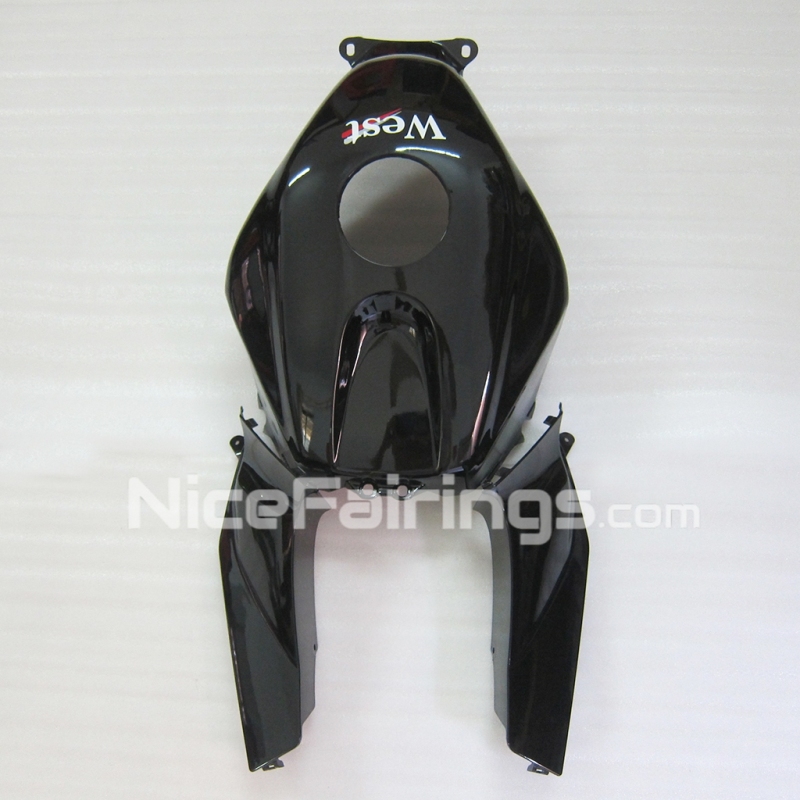 For HONDA 2003 2004 CBR600RR Black White West Fairing set