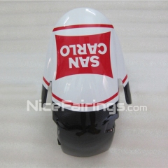 For HONDA 2007-2008 CBR600RR White Green Red Fairing set