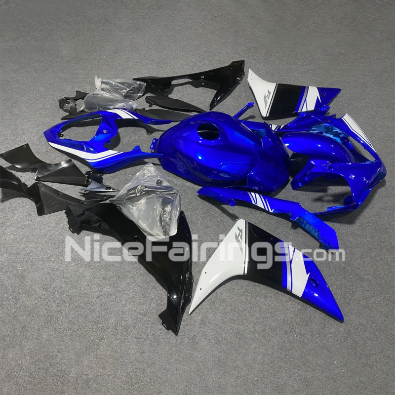 2007 2008 for YAMAHA YZFR1 YZF R1 Full Blue Fuel Tank Cover Motorcycle Fairings Kit