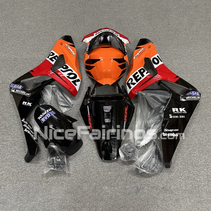 For Honda 2006-2007 CBR1000RR Orange Black Fairing kit