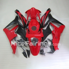 For HONDA 2007-2008 CBR600RR Red Black Fairing set