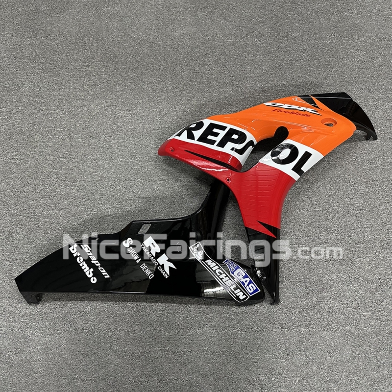 For Honda 2006-2007 CBR1000RR Orange Black Fairing kit