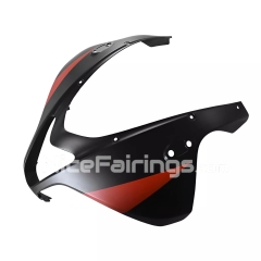 For HONDA 2007-2008 CBR600RR Matte Black Red Fairing set