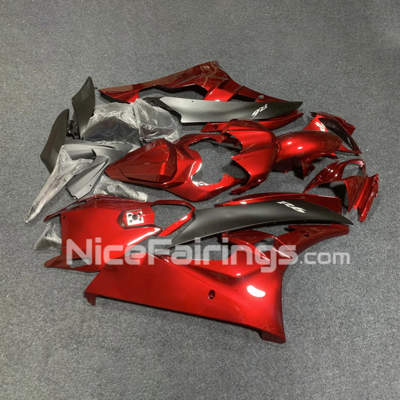 For YAMAHA 2006 2007 YZFR6 Candy Red Injection Motorcycle Fairings Kit YZF R6