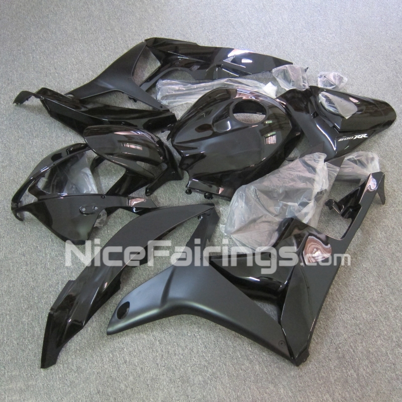 For HONDA 2007-2008 CBR600RR Matte/Glossy Black Fairing set