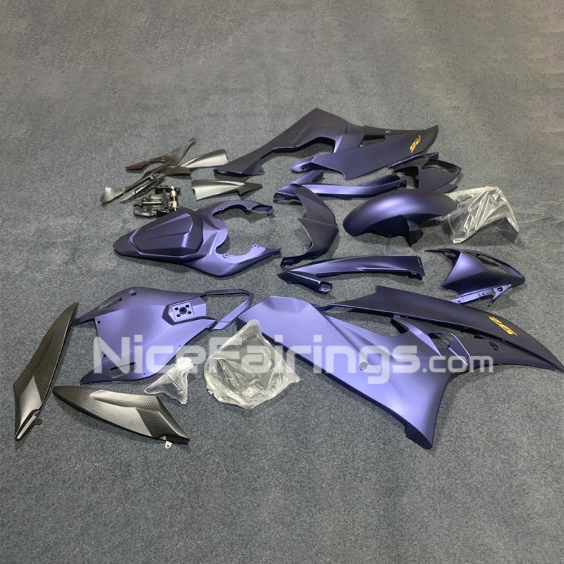 For YAMAHA 2006 2007 YZFR6 Matte Purple Injection Motorcycle Fairings Kit YZF R6