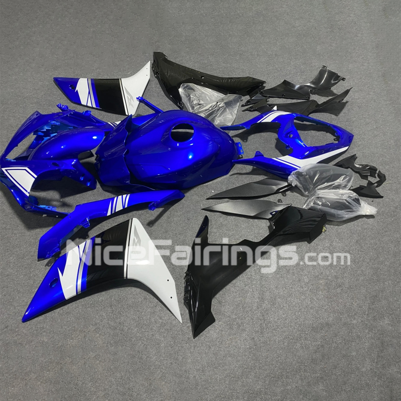 2007 2008 for YAMAHA YZFR1 YZF R1 Full Blue Fuel Tank Cover Motorcycle Fairings Kit