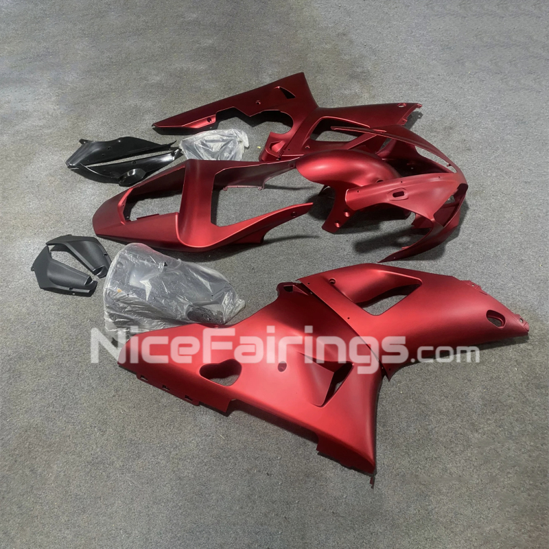 2000 2001 for YAMAHA YZFR1 YZF R1 Red Aftermarket Motorcycle Fairings Kit