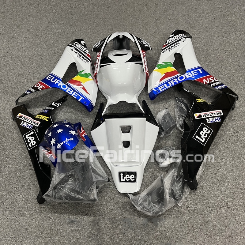 For Honda 2006-2007 CBR1000RR White Black Blue Fairing set