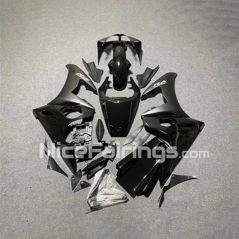 For YAMAHA 2003 2004 2005 YZFR6 Black Injecton Motorcycle Fairings Kit YZF R6