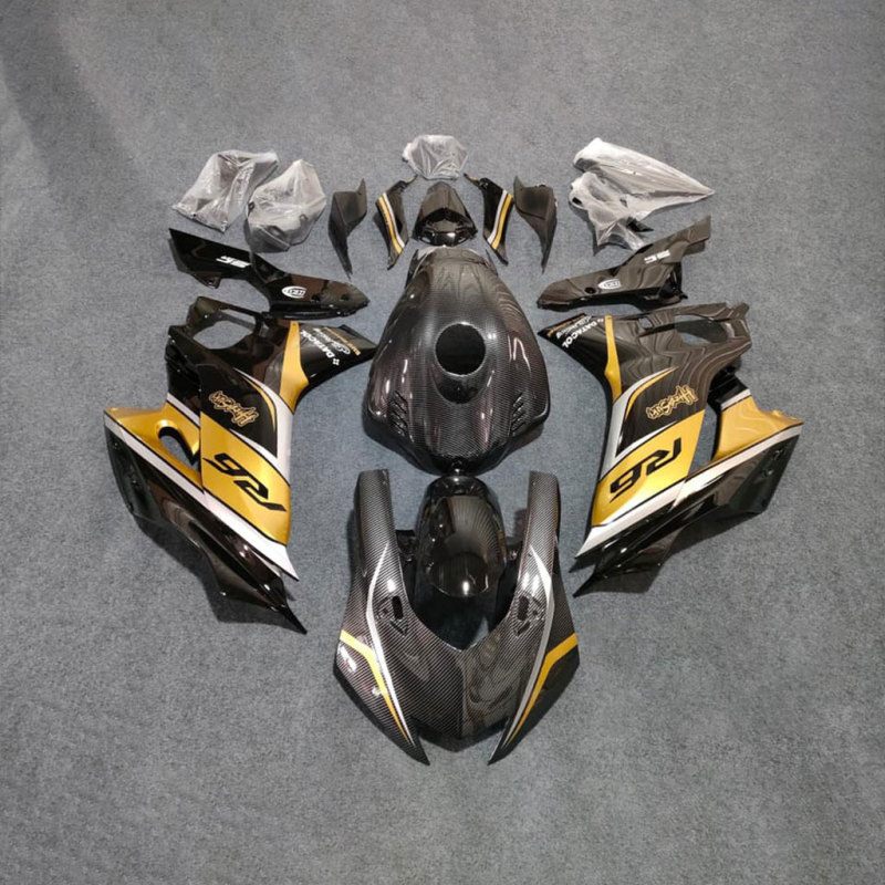 For Yamaha YZF R6 2017 2018 2019 2020 2021 2022 2023 ABS Plastic Motorcycle Fairing Windshield, Easy Installation, Seamless Fit