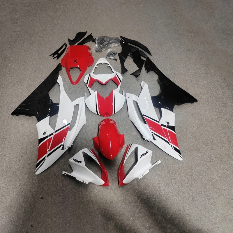 2008 2009 2010 2011 2012 2013 2014 2015 2016 for Yamaha YZF-R6 Lightweight ABS Material Fairing Kit for Motorcycle