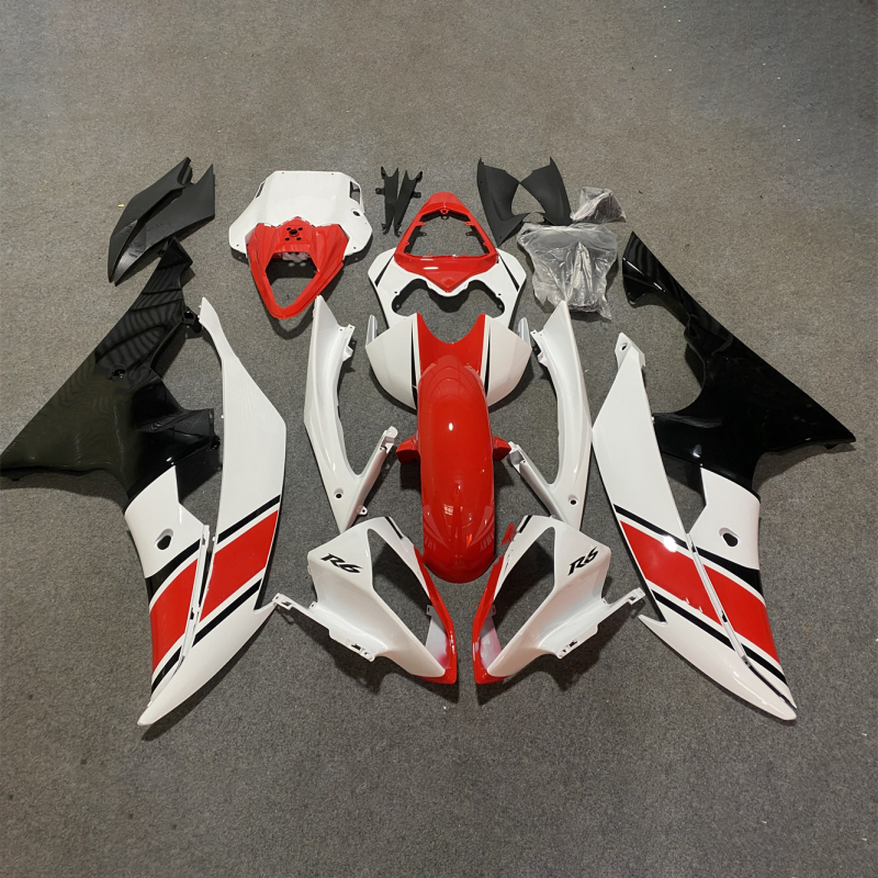 2008 2009 2010 2011 2012 2013 2014 2015 2016 for Yamaha YZF-R6 Lightweight ABS Material Fairing Kit for Motorcycle