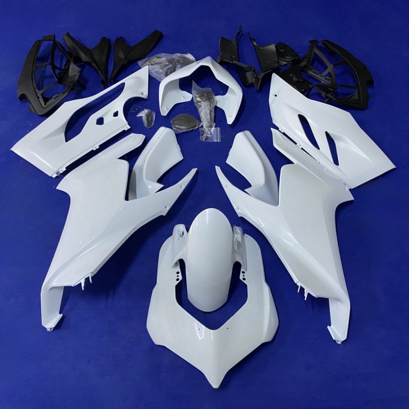 For Ducati Panigale V2 2020 2021 2022 High-Performance 100% Fit Injection Motorcycle Fairings Repair Aftermarket Parts Red White