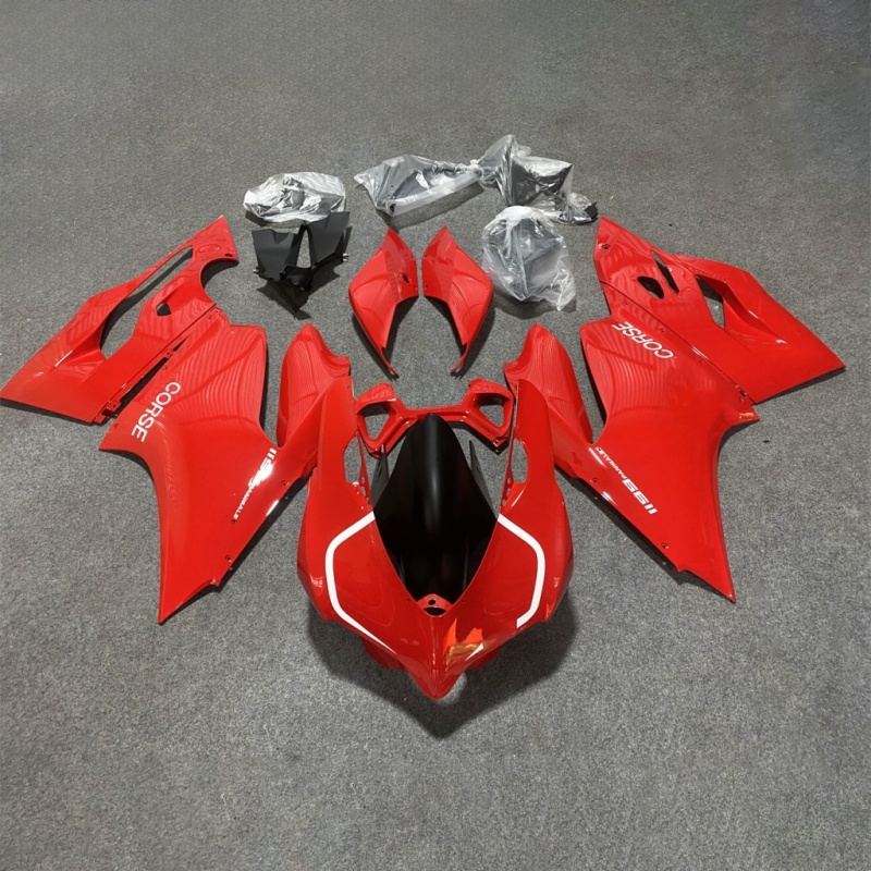 For 2012 2013 2014 Ducati 899 1199 Aftermarket Road Racing Motorcycle Fairing Set ABS Plastic Injection Molded