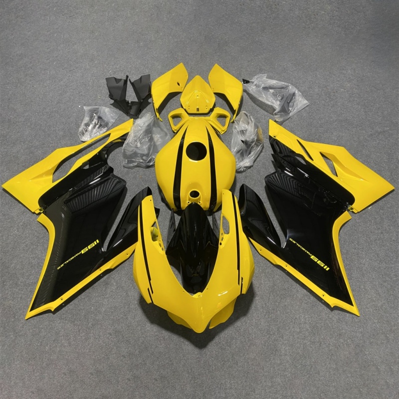 For 2012 2013 2014 Ducati 899 1199 Aftermarket Road Racing Motorcycle Fairing Set ABS Plastic Injection Molded