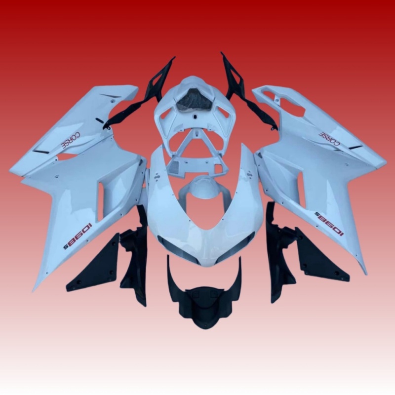 Customize ABS Plastic Injection Mold Fairing Kit for Ducati 848 1098 1098S 1198 2017 2018 2019 2020 2011 Complete Body Panels