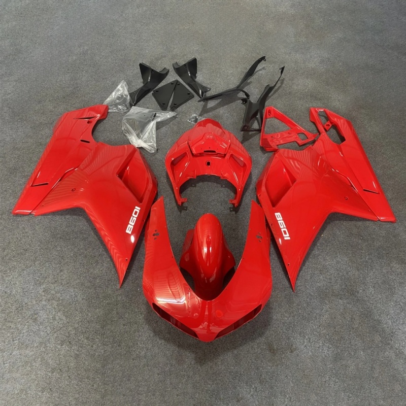 Customize ABS Plastic Injection Mold Fairing Kit for Ducati 848 1098 1098S 1198 2017 2018 2019 2020 2011 Complete Body Panels